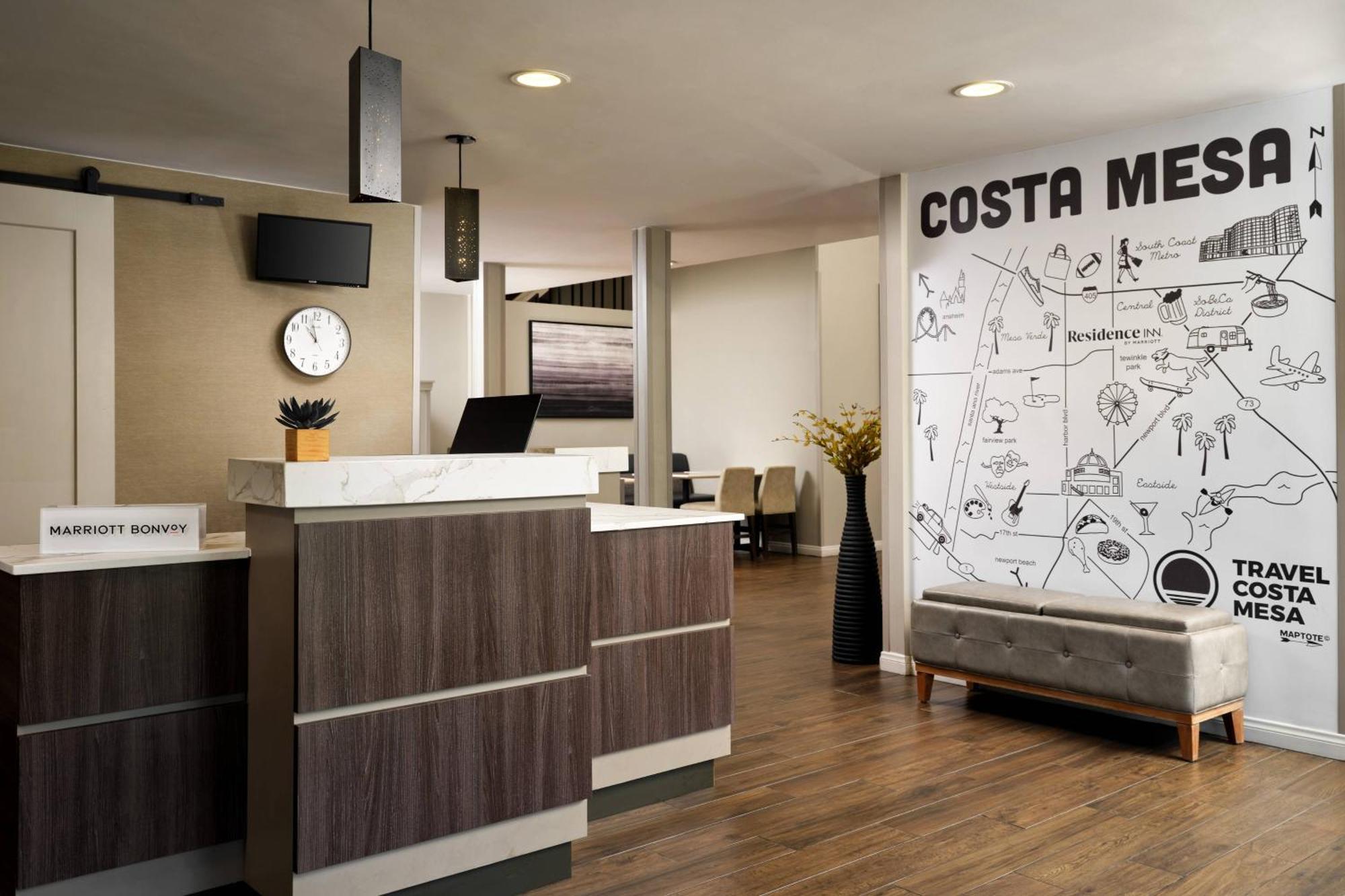 Residence Inn Costa Mesa Newport Beach Eksteriør billede
